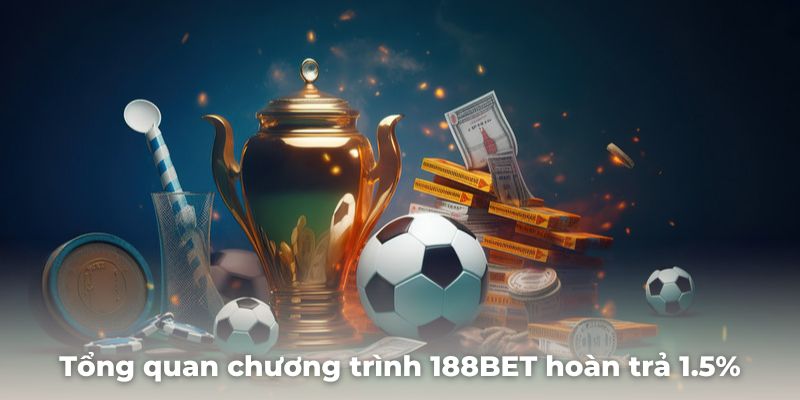 Tổng quan chương trình 188BET hoàn trả 1.5% là gì